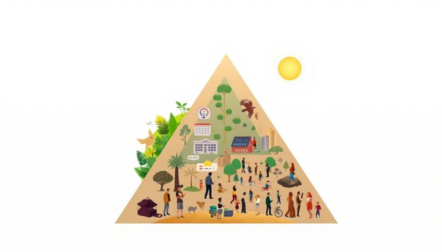 Nachhaltigkeitsdreieck